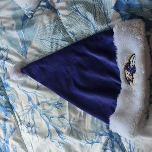 Baltimore ravens Santa hat